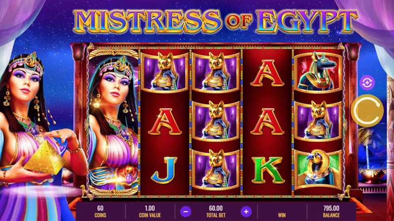 Mistress of Egypt Slot Demo