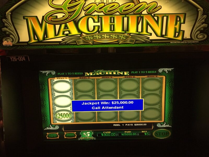 green machine slots